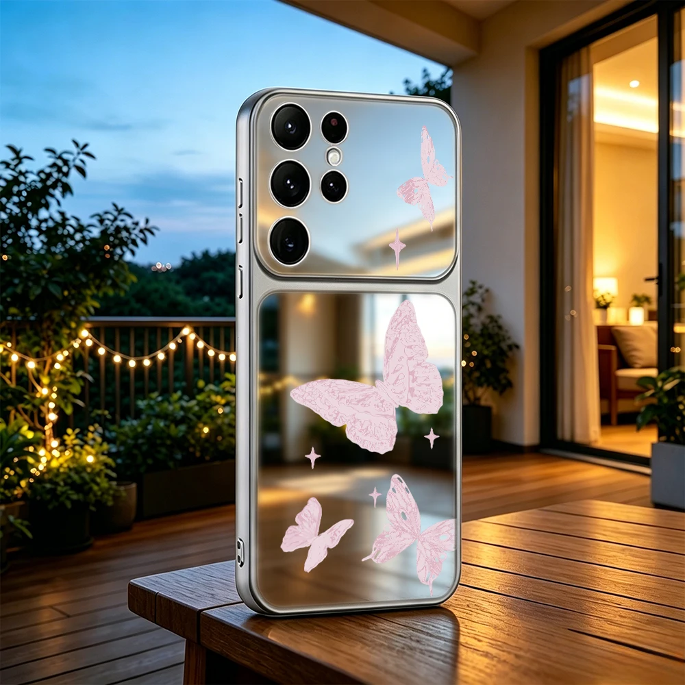 Makeup Plus Beauty - Étui de téléphone miroir de luxe