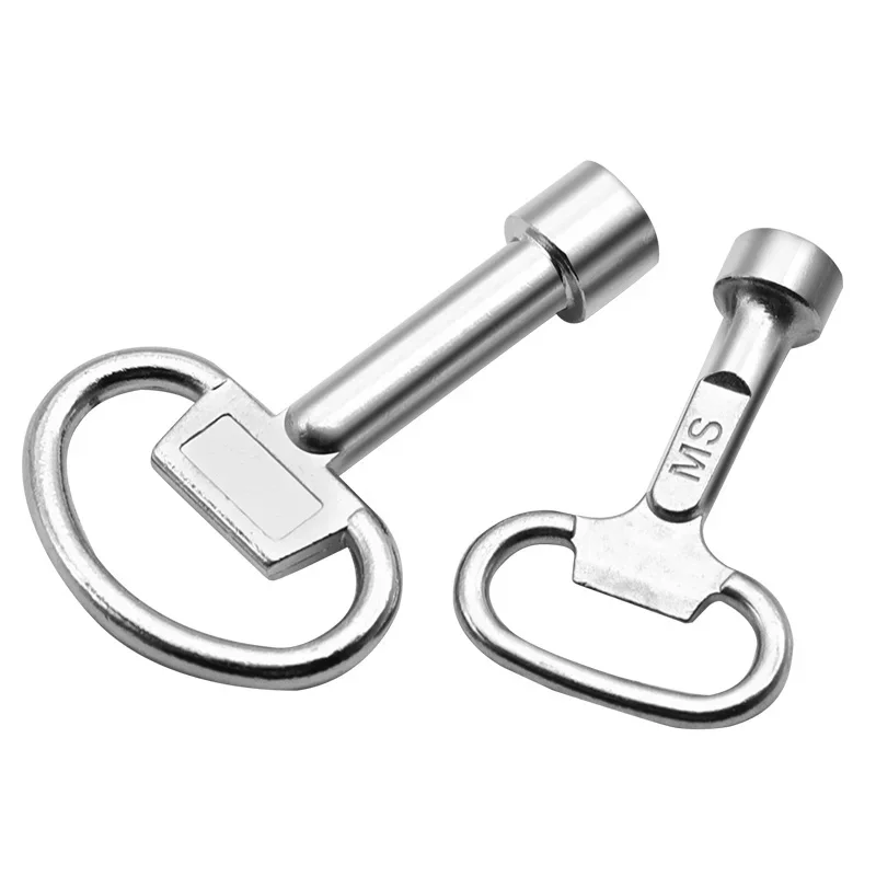 

Tap water valve triangle wrench base, cabinet door, elevator door, cabinet door lock valve key, multi-purpose triangle key
