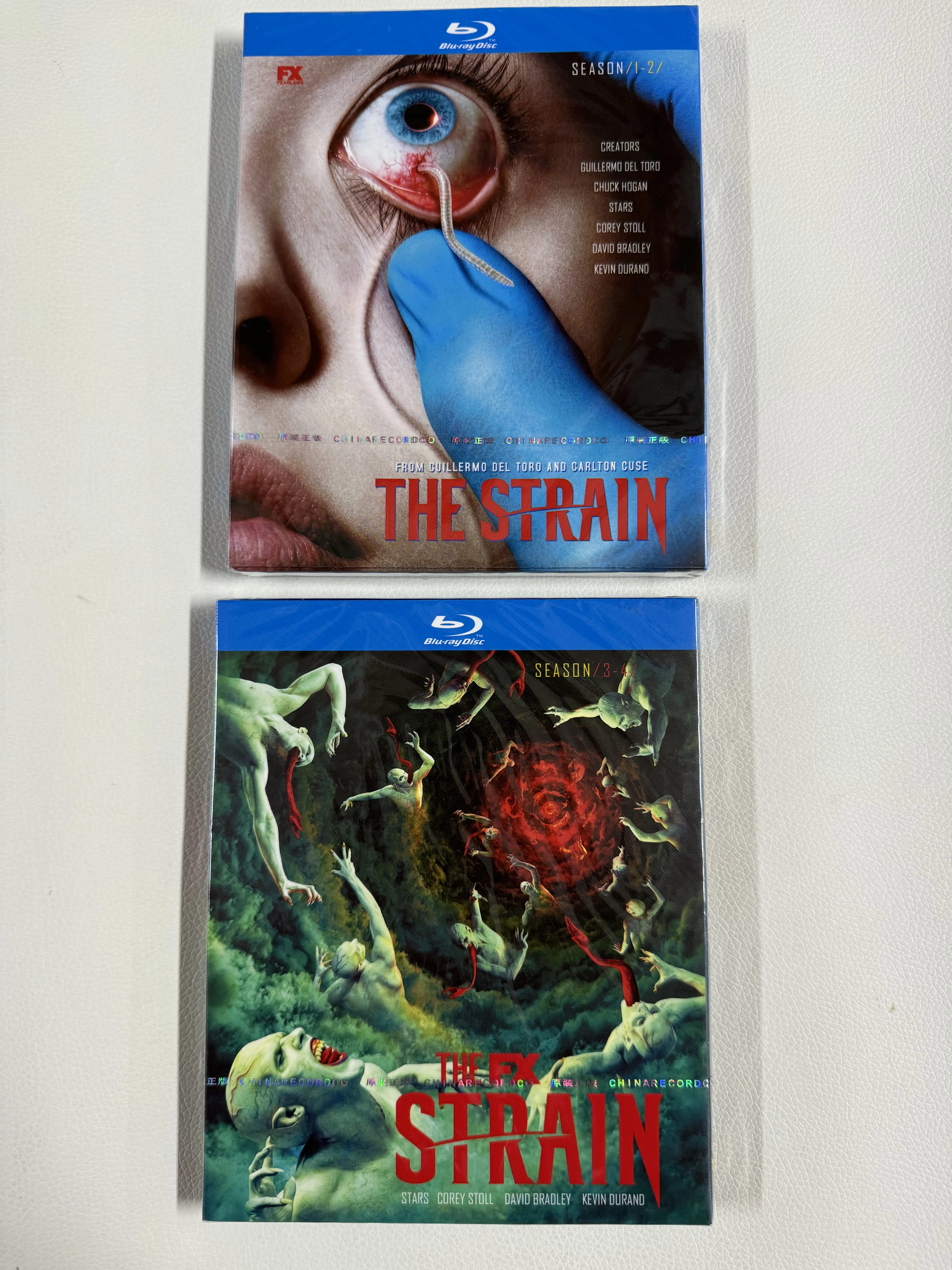 

Blu-ray Ultra HD Box Set for The Strain Seasons 1-4