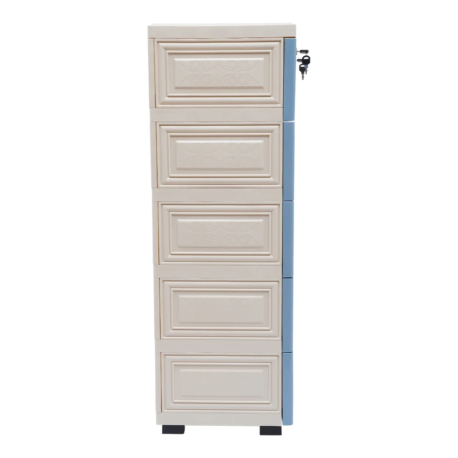 

#For Classic 6 Drawer Plastic Dresser Storage Tower Closet Organizer Unit for Home Office Bedroom^