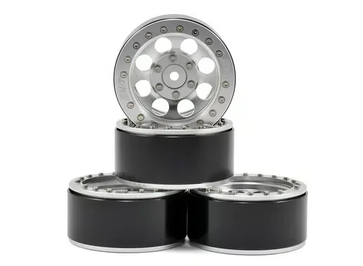 

RC4WD M/T Classic Lock 1.9" Aluminum Beadlock Crawler Wheel (4) (Silver)