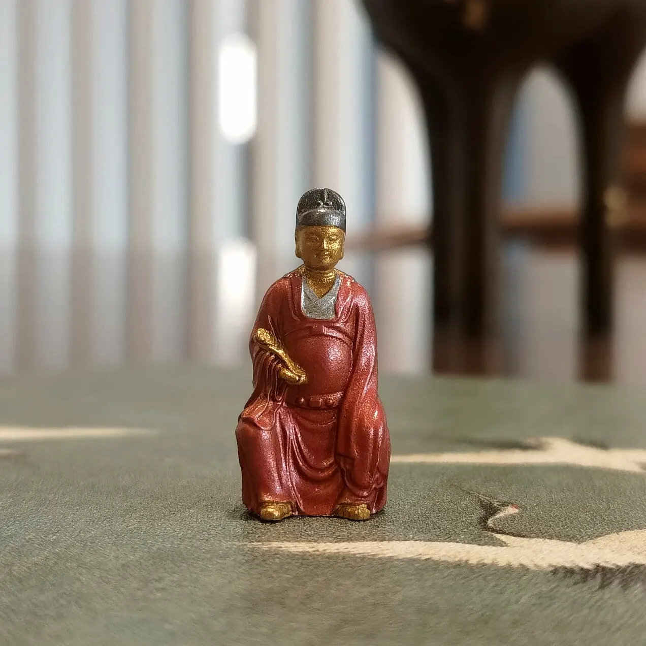 Wenchang Emperor Plaintext Yunxing Pure Solid Cast Enamel Glaze and Colours Senior High School Entrance Examination