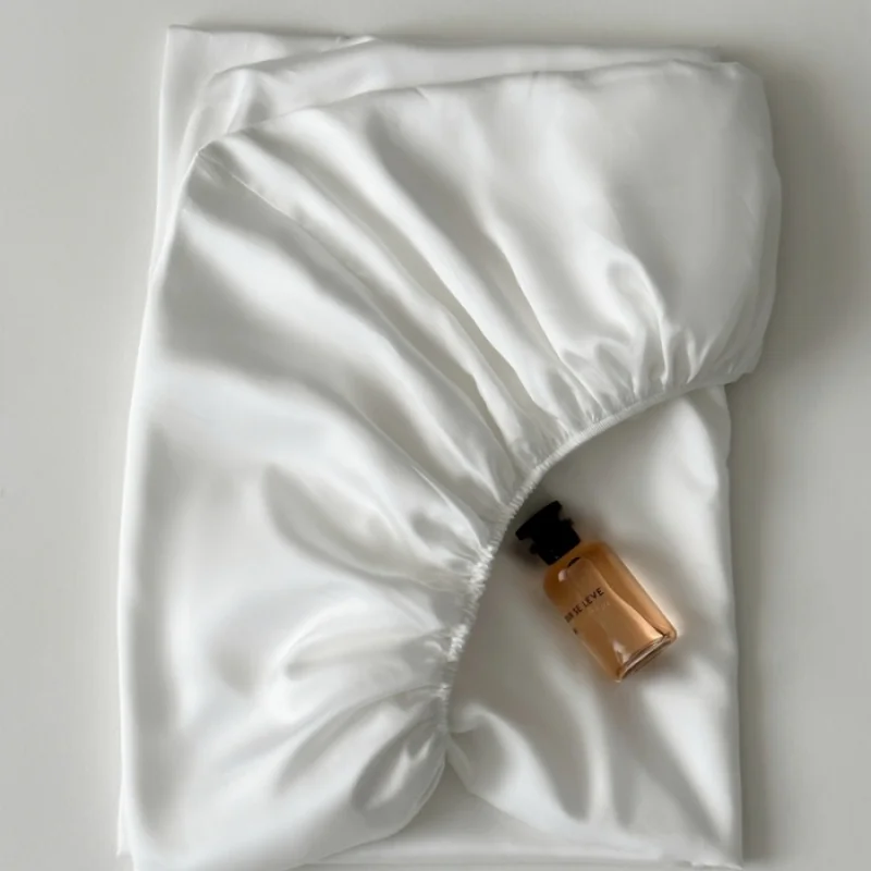 

Комплект простыней 2026: простыня на резинке, накидка на матрас из лиоцелла, гладкая, охлаждающая, для комфортного сна, для кровати 1,5 м, 3 предмета