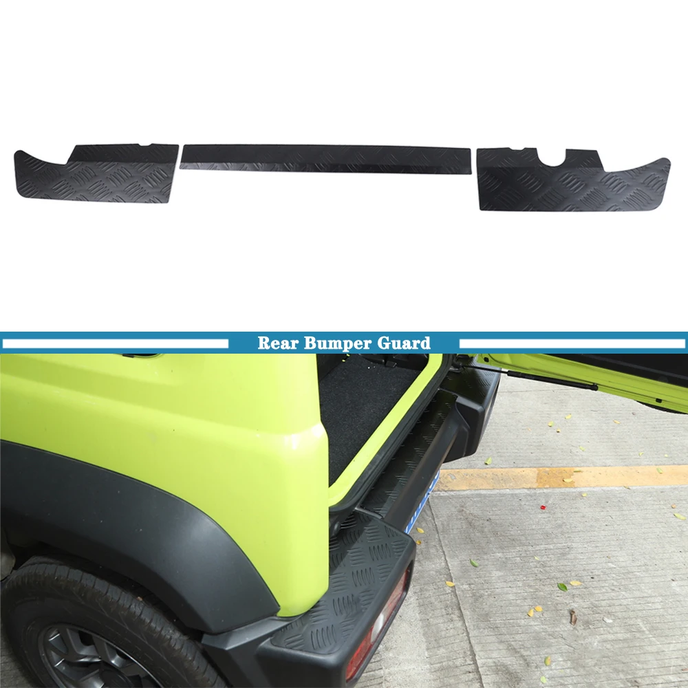 

Car Rear Trunk Bumper Guard Cover Protector Panel Trim for Suzuki Jimny 2019 2020 2021 2022 2023 2024 2025 Exterior Accessories
