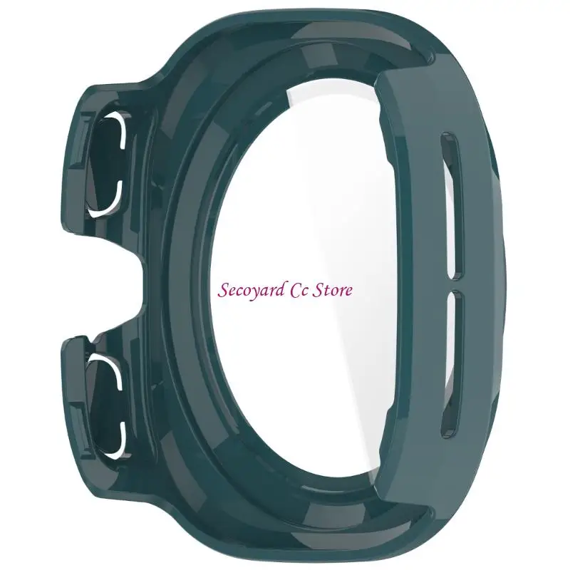 N3UC Integrated Screen Protector Guard Case Cover for Watch 7 Wearable Device Scratch Resist Shockproof Full Coverage Shell