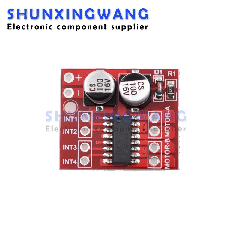 2-way DC Motor Driver Module 2 Channel PWM Speed Dual H-Bridge Stepper Mini victory L298N