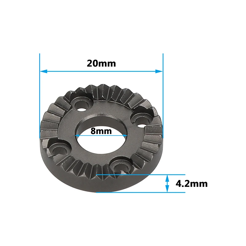 محول CAMVATE Rosette مع فتحة مركزية غير ملولبة مقاس 8 مم لـ DJI OSMO Pro (زوج)