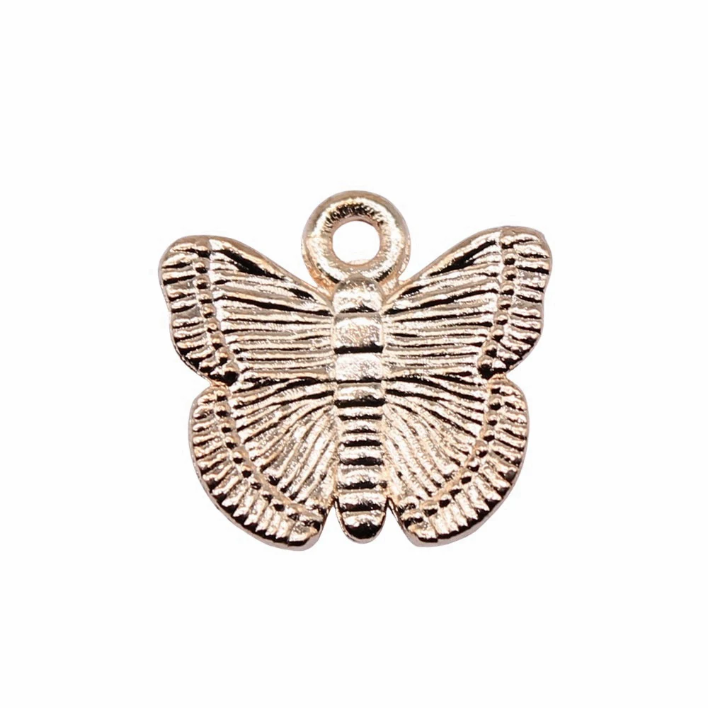 Chain Pendant Birthday Gifts Charms Pendant Charms For Needlework Small Butterfly