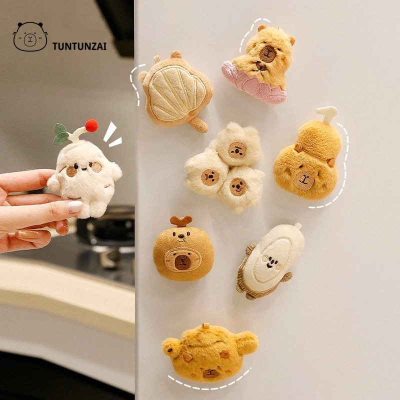 

Новая капибара, магнитное притяжение, слепая коробка, украшение, магнит на холодильник, коробка-сюрприз, игрушки, кукла, кулон, подарок