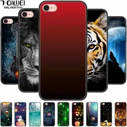 Lovely Silicone Soft Phone Case for iPhone SE 2022 2020 2016 7 8 Plus 6 6S 5 5S Cover Protector Bumper for iPhone 8 Cases Shell