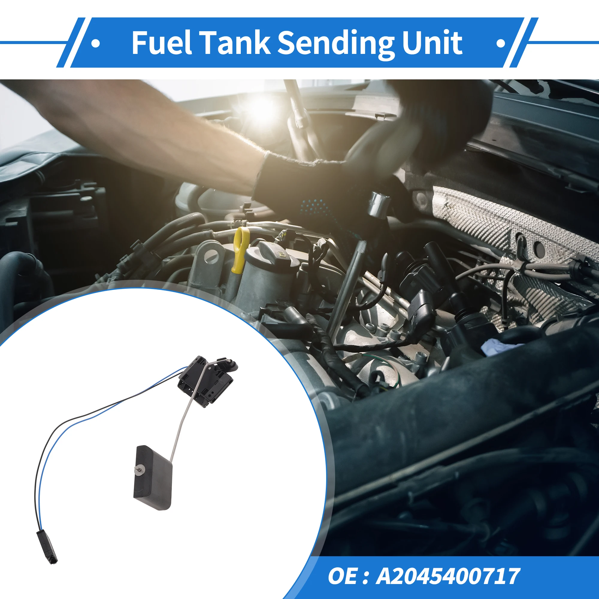 

UXCELL Fuel Tank Sending Unit Compatible for Mercedes-Benz W204 No.A2045400717