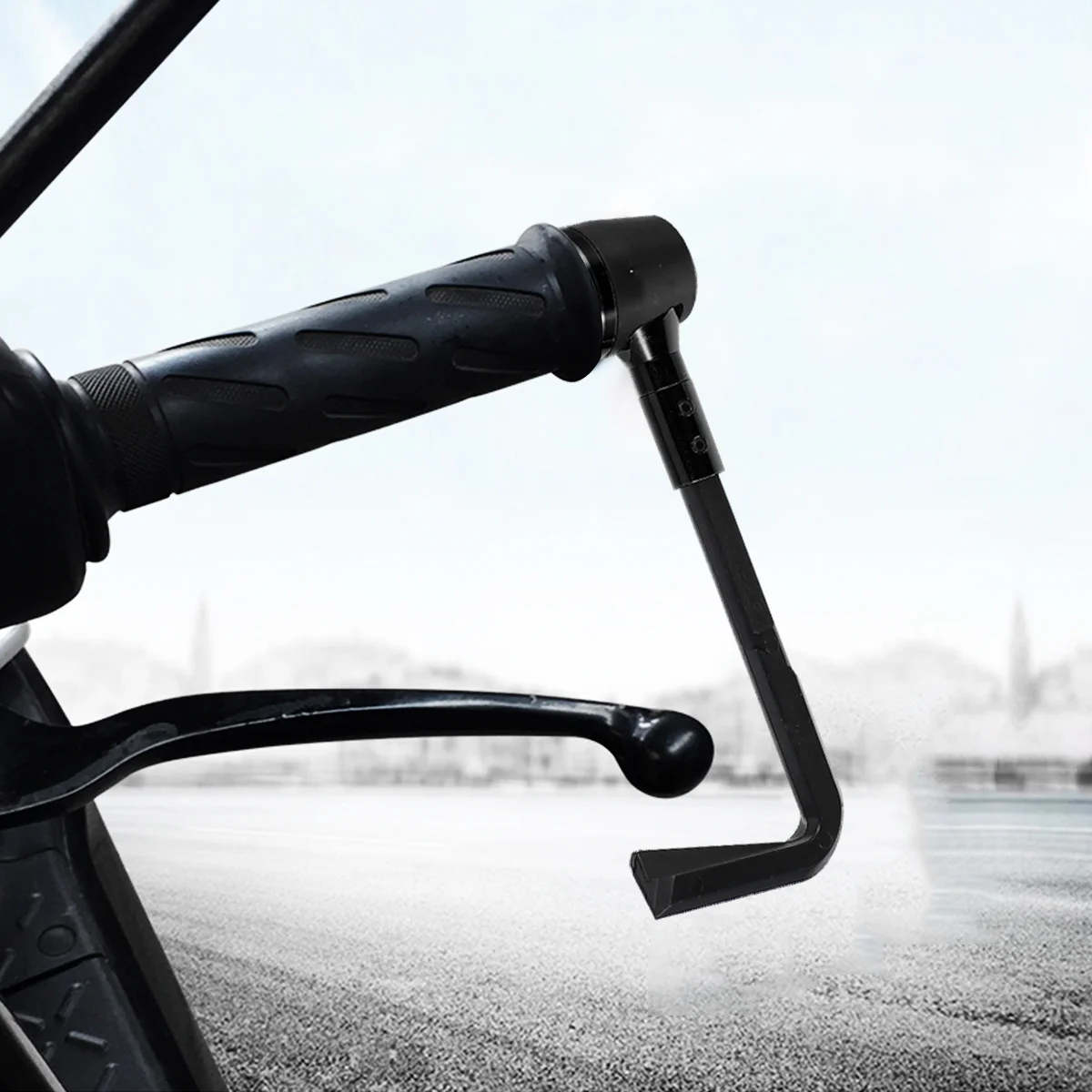 

1 пара мотоциклетных тормозов, защита для рук, руль из сплава, нескользящая ручка для модификации мотоцикла, аксессуар, руль