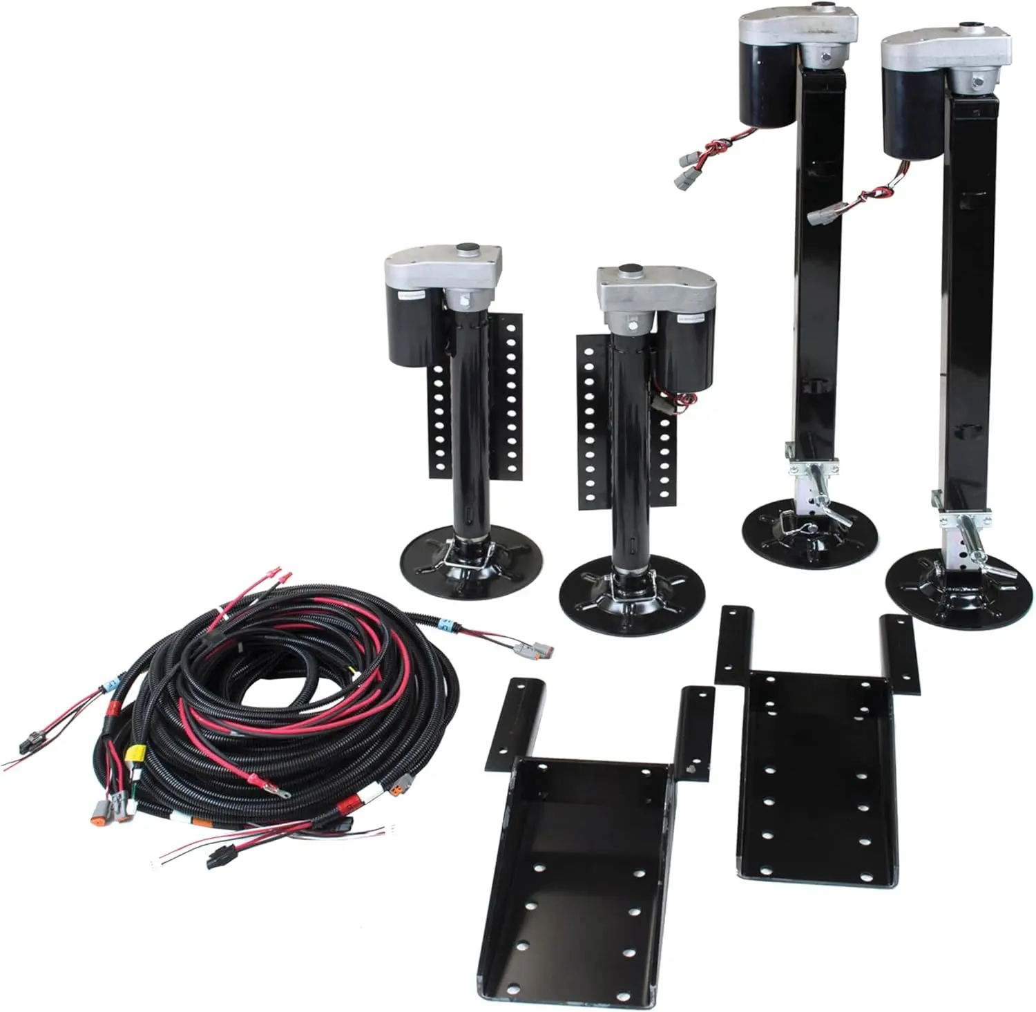 Hydraulic Automatic Leveling System RV Hydraulic Support Leg Cylinder Lifting System caravan Accessories