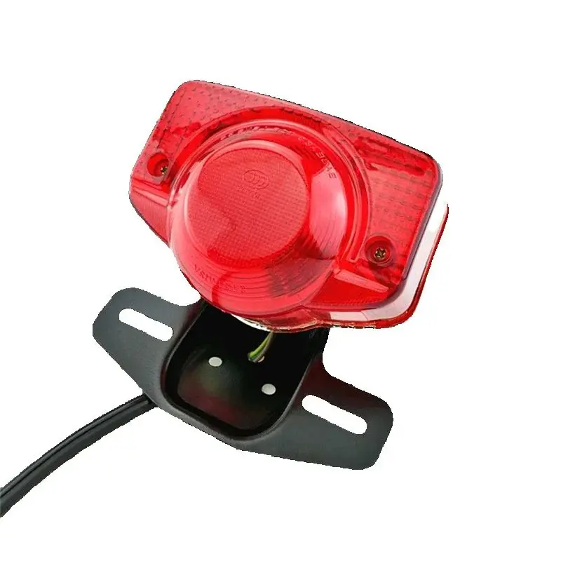 

Motorcycle Red Tail Lamp for Honda Lifan Jialing Dayang Loncin JH70 C70 CD70 JH70 ST70 ST90 Super Cub 70cc Rear Brake Stop Light