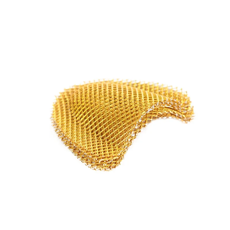 20Pcs Golden Metal Palatal Reinforcement Mesh for Upper and Lower Dental Arch Strengthening Dental Lab Material