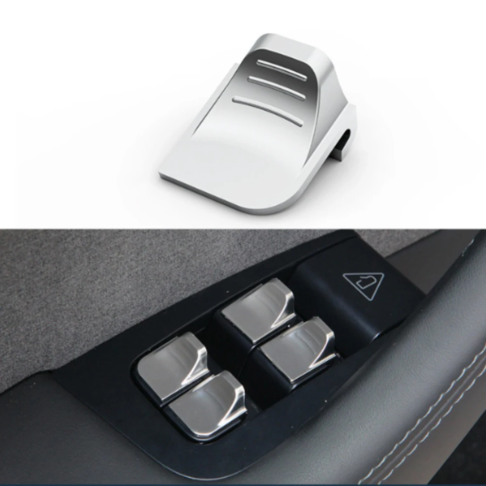 

7PCS For Tesla New For Model 3/Y New For Juniper Y Lift Window Button Trim Car Window Up And Down Button Patch