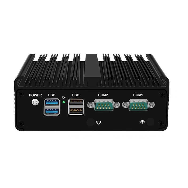 Intel N150 N100 Mini PC industriale RS232 COM 4Lan Firewall senza ventola Pfsense PC 8 GB RAM 128 GB SSD Mini computer domestico Box 4G SIM