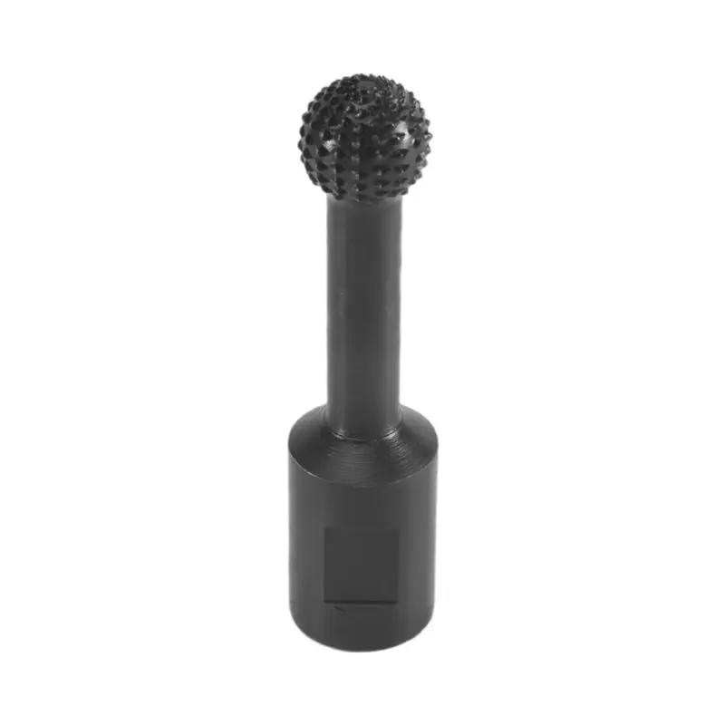 軽量ボールガウジ球形スピンドル型ウッドガウジパワーカービングアタッチメント115-125アングルグラインダー