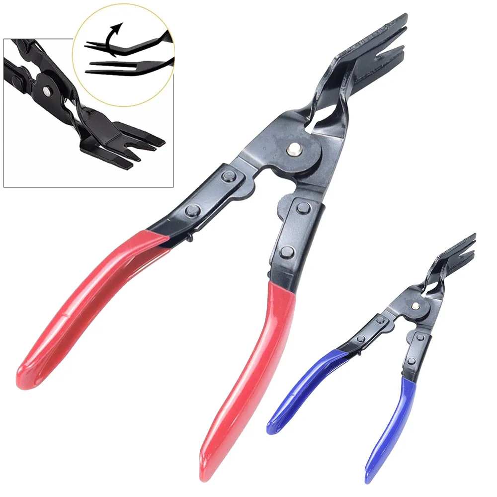 Auto Headlight Repair Pliers Installation Tools Lampshade Disassembly Modification Car Door Nail Puller Fastener Pliers Tool