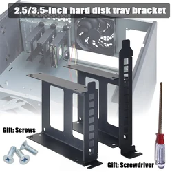 Chassis Hard Drive Adapter SSD Mounting Bracket Kit SSD Desktop Adapter Hard Disk Drive Mounting Bracket Tray Case HDD Caddy
