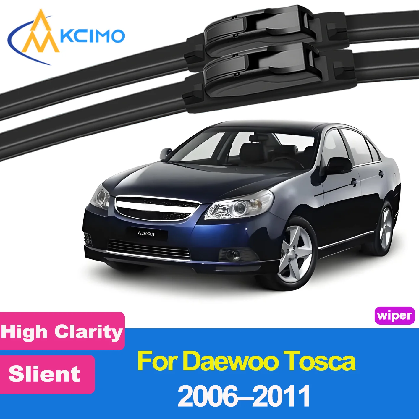 

2PCS New Wiper Blades for Daewoo Tosca V200 2006-2011 Chevrolet Epica/Chevrolet Tosca/Holden Epica Front Windshield Accessories