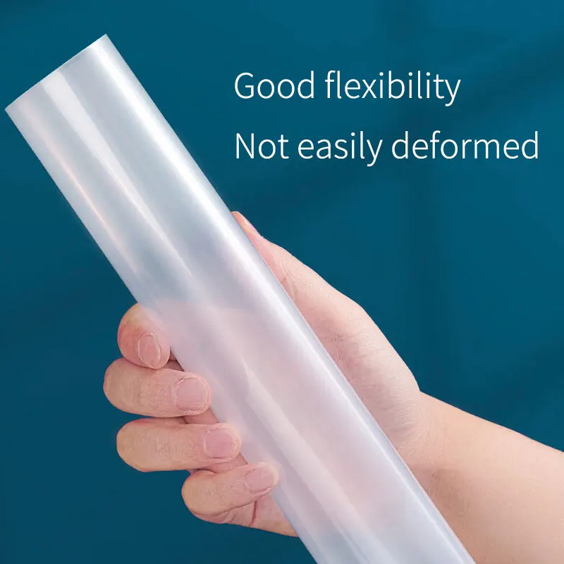 10 Pcs L-shaped folder plastic PP transparent single-page folder A4 two-page set office document storage and organization