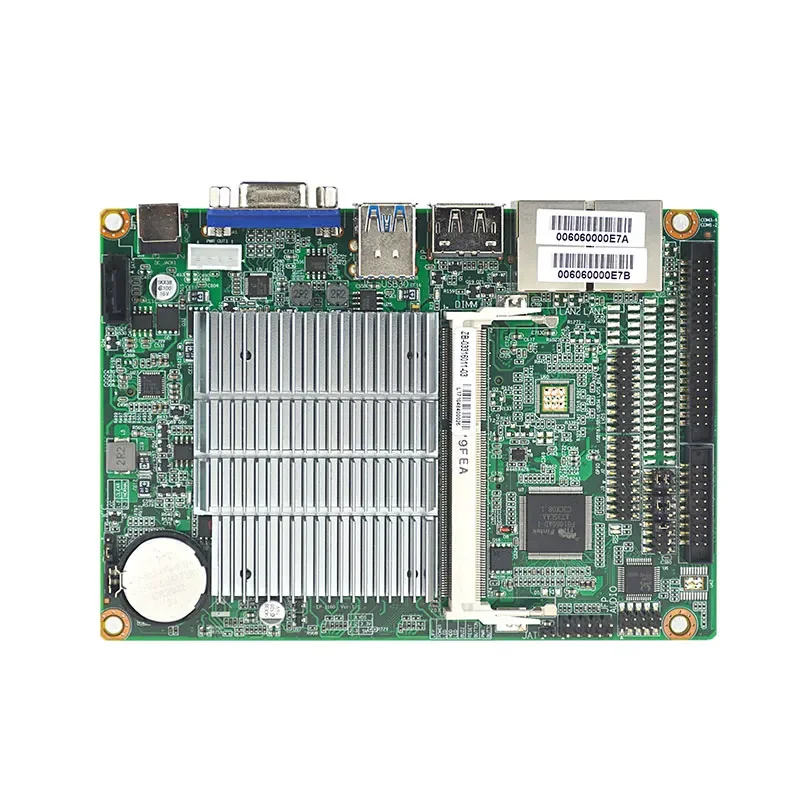 Industrial 3.5'' pc motherboard In-tel J3160 DDR3 8GB 2 Ethernet 6 com 8 usb embedded motherboard