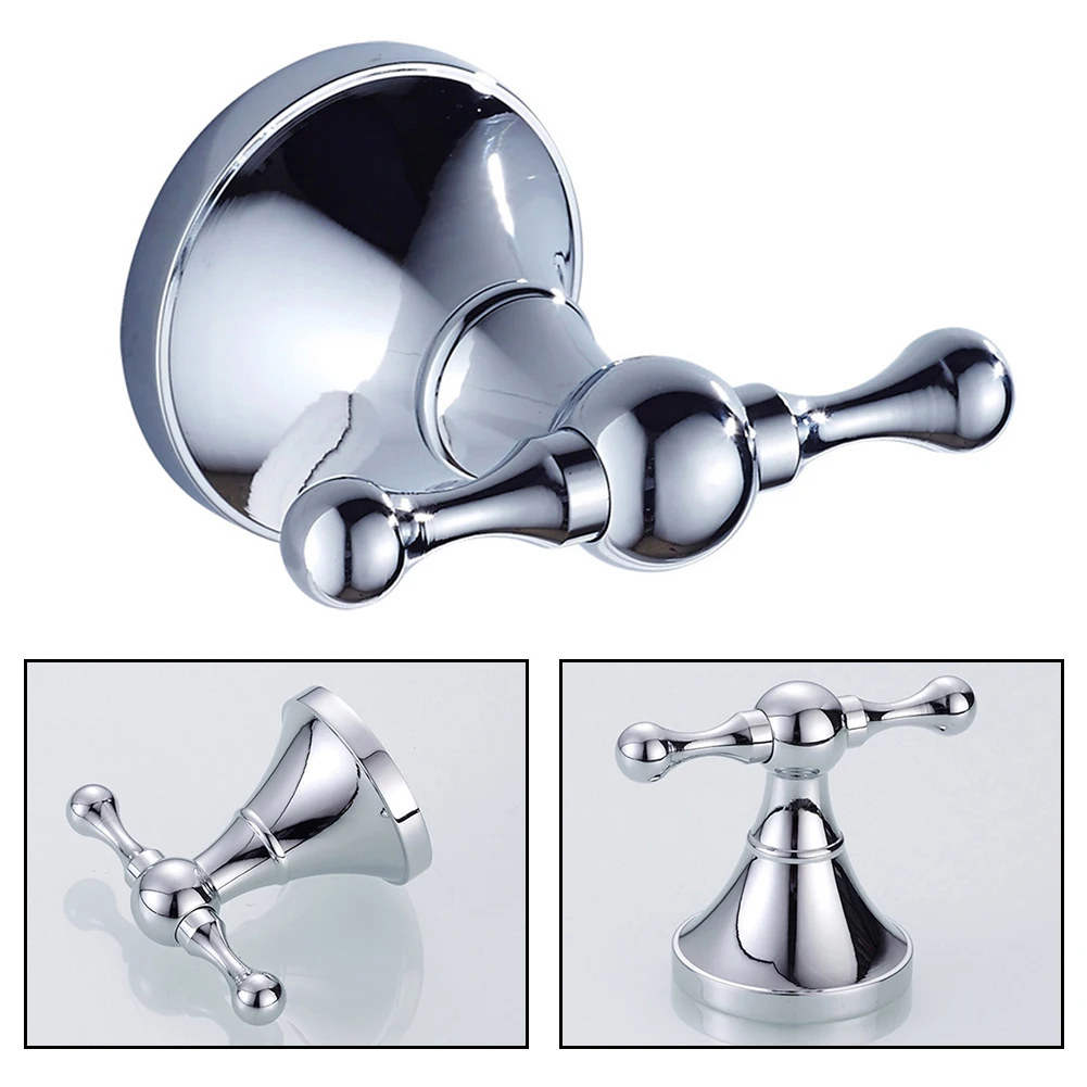 

Bathroom Hardware Pendant Copper Material Simple Chrome-plated Coat Hook For Home Improvement Accessory In Stock Wholesale