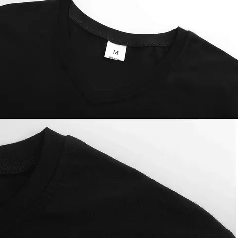 10 best sales v-ringade t-shirts för män - №8