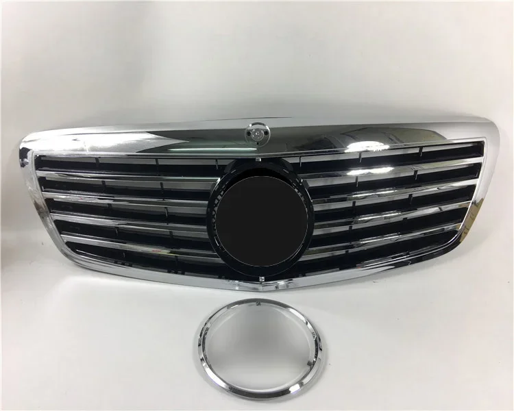 Front Bumper Grill Grille for Mercedes-benz s Class W221 S300 S350 S400 S500 S600 2006-2012,with Racing Grills