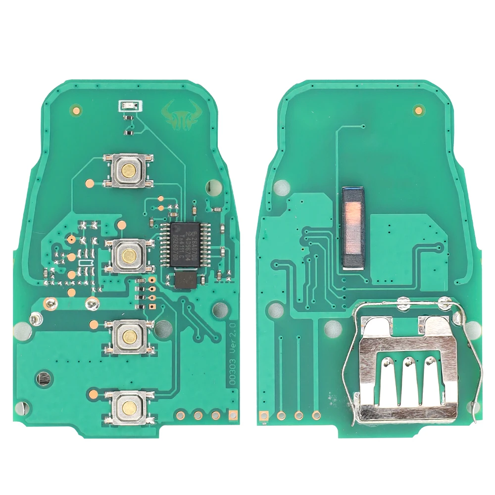 Liberty Smart Remote Key Fob Semi Keyless 3/4BTN 315MHz/433MHZ/868MHZ 8T0 959 754C For Audi Q5 A4L A5 A6 A7 A8 RS4 RS5 S4 S5 - Image 2