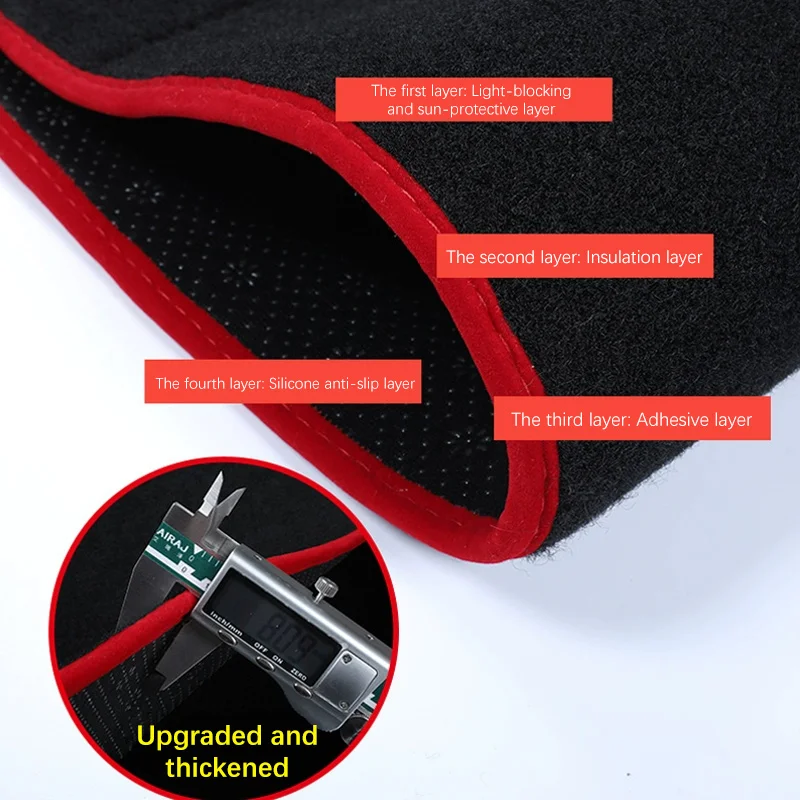 Car Dashboard Mat Sun Shade For Toyota RAV4 2013 2014 2015 2016 2017 2018 RAV 4 XA40 Instrument Desk Cover Accessories view 5