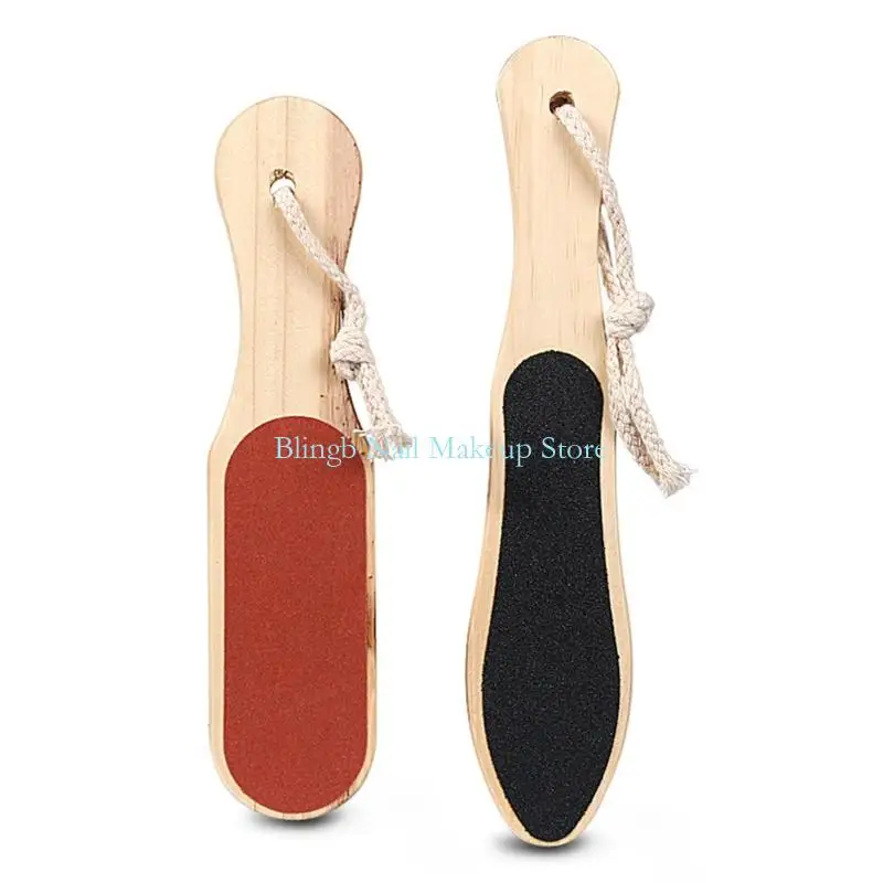 28TA Double Side Natural Foot File For Home Pedicure Coarse Fine Sanding Surfaces