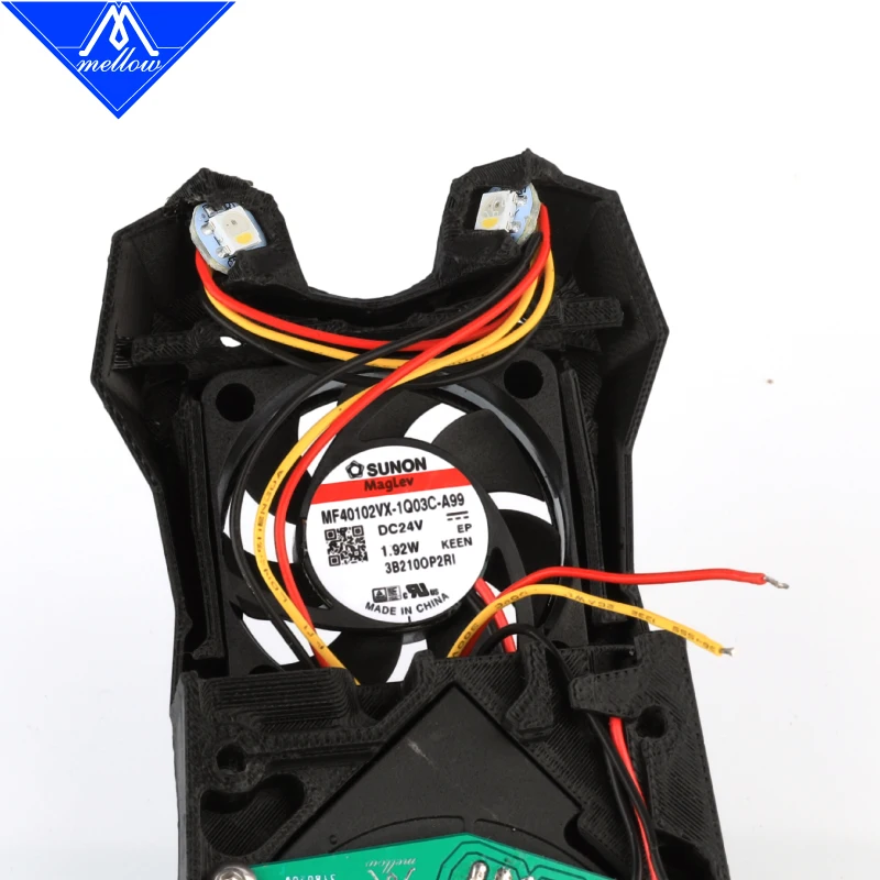 LED PCB Tombol Mini Bollow NeoPixel RGBW untuk Printer 3D Volon2.4 Trident DIY Kit LED STEALTHBURNER Memanfaatkan Kabel PTFE