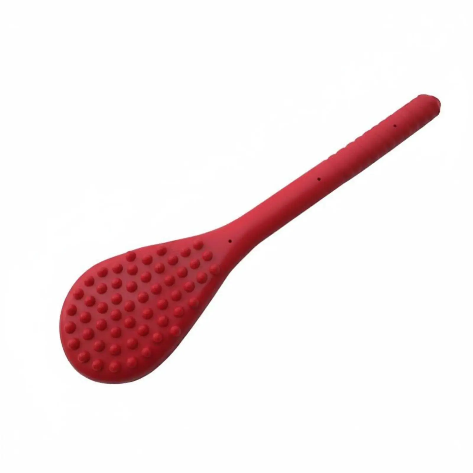 Weighted Silicone Massage Hammer for Deep Tissue Relief with Extended Handle for Spine and Shoulder Care