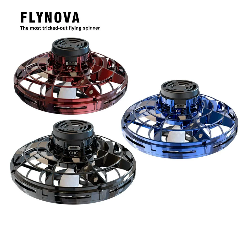 Fingertip gyroscope floating novelty toy induction aircraft toy Flynova flying ball gyroscope most tricked-out flying spinner