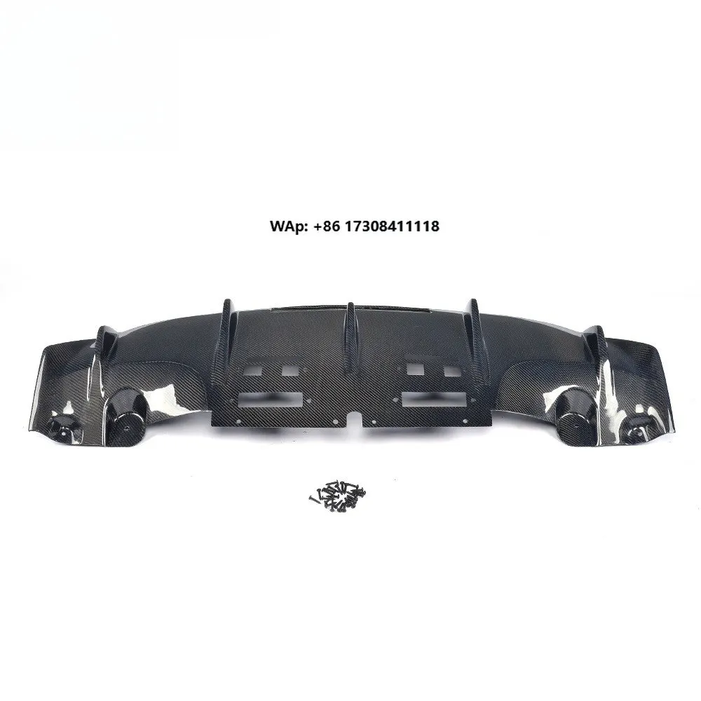 

10-15 Years High Quality Dry Carbon Fiber Rear Diffuser for R8 Gt V8 V10 Coupe 2-door 10-15(fits:r8) Car Bumpers