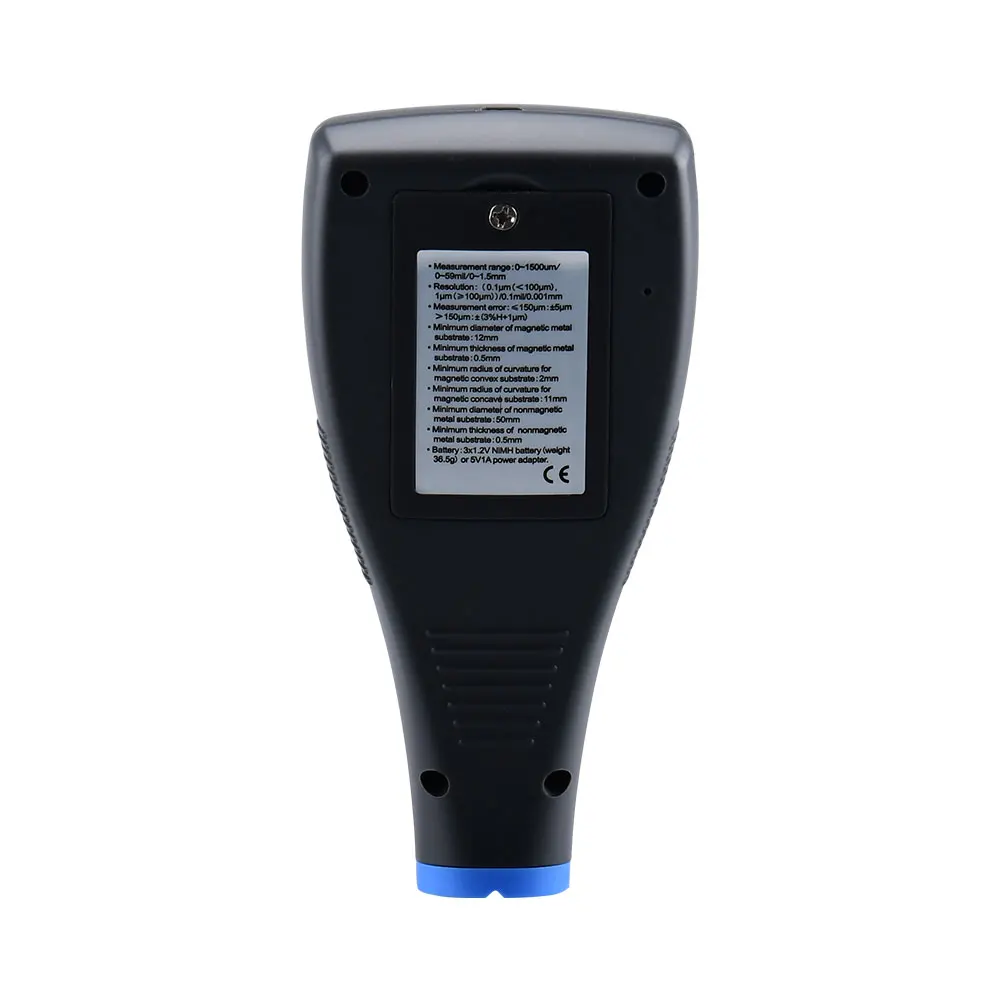 Imagem -06 - Filme Digital Medidor de Espessura Pintura Medidor de Espessura Galvanizar Ferramentas de Medida Bluetooth fe Nfe Pintura de Revestimento 01500um