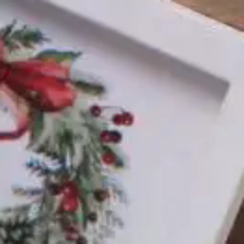 1/12 Mini casa delle bambole murale di Natale ornamento casa delle bambole decorazione della casa casa delle bambole micro scena di Natale puntelli per foto