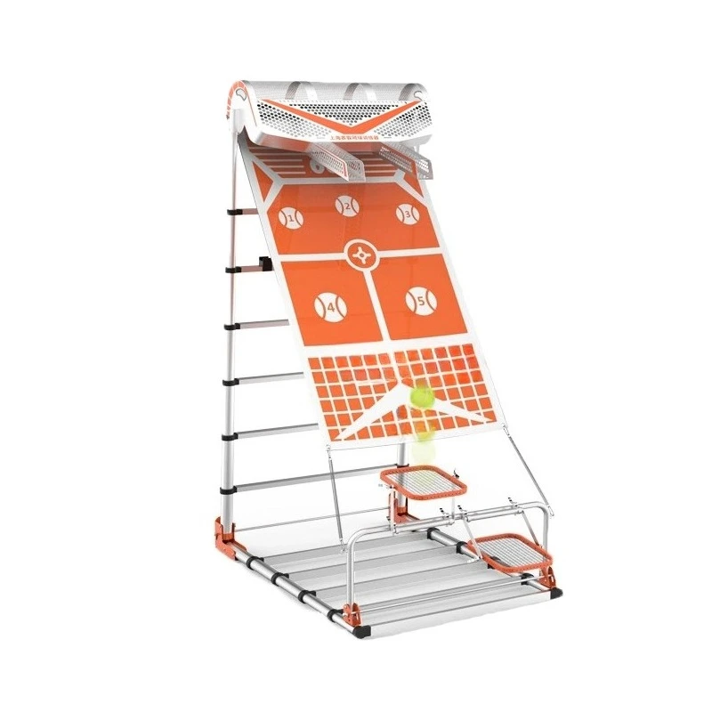 Tennis Trainer Rebound Net Gift Toy Portable Folding Service Machine Tennis Trainer