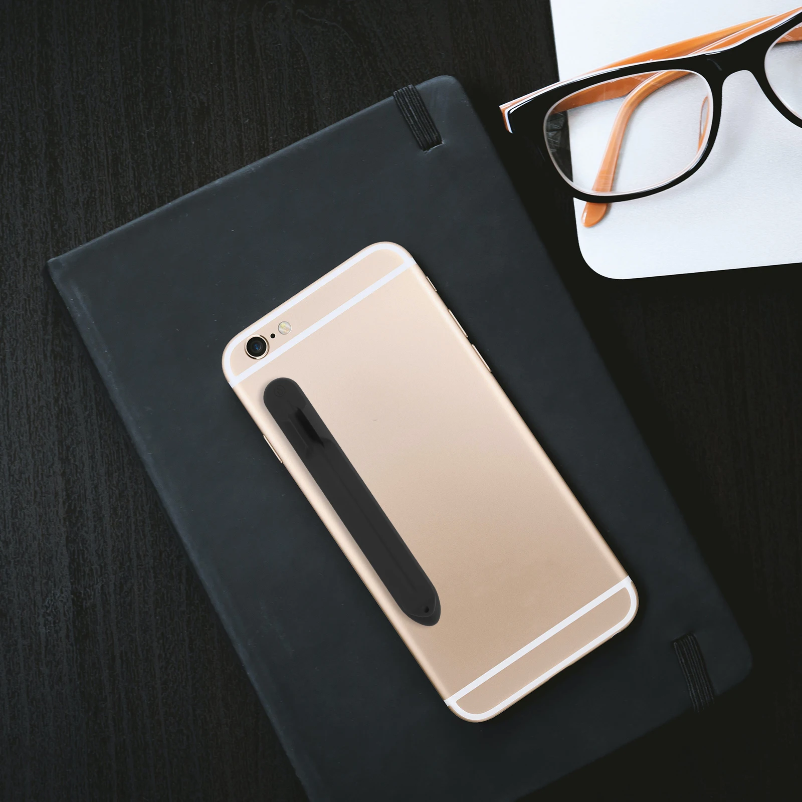 

Pen Holders Cover Anti-lost Case Stylus Slot Penholder Touch Silicone Black Pencil