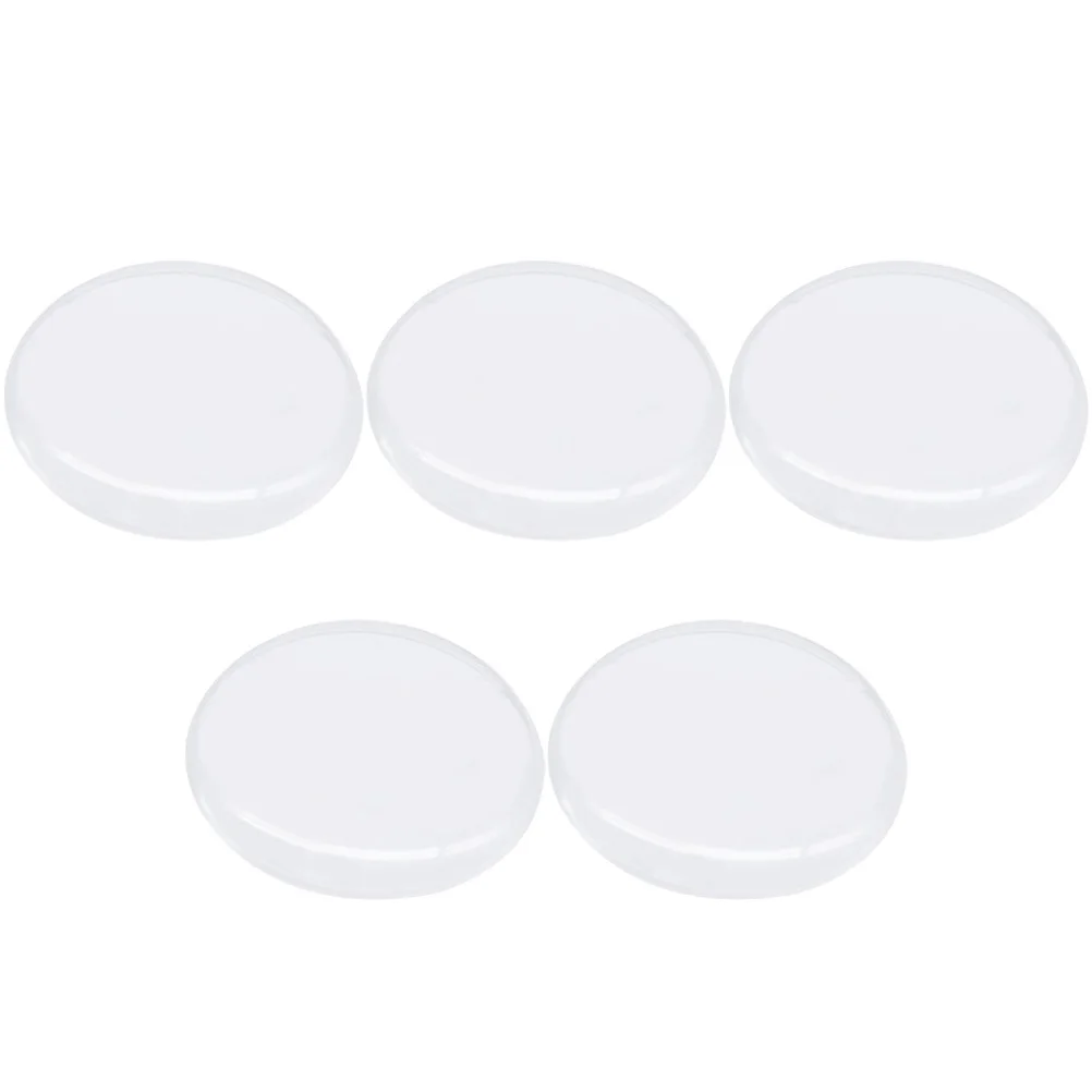 

5pcs Watch Lids Clear Acrylic Glass For Watch Repair Transparent Dial Protector Durable Replacement Parts Tool Supplies