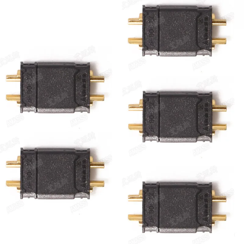 

5/10 Pair Amass XT30U Male Female Bullet Connector Plug the Upgrade XT30 For RC FPV Lipo Battery RC Quadcopter