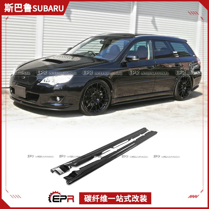 

Subaru Legacy Touring Wagon BP5 Модифицированная базовая пластина боковой юбки из углеродного волокна DAM