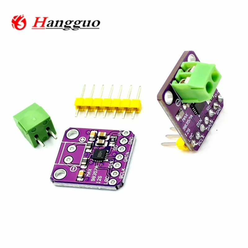 5Pcs Max98357 I2S 3W Class D Amplifier Breakout Interface Dac Decoder Module Filterless Audio Board For Raspberry Pi Esp32