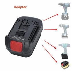 Adapter DM18BSL BPS18BSL MT20BSL For Makita/DEWALT/Milwaukee/Black&Decker Battery Li-Ion Battery Converter to for Bosch 18V tool