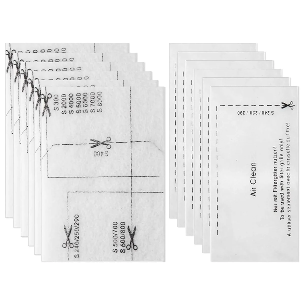 

N87R Vacuum Cleaner Filters for Miele Complete S8340 S8360, C1 C2 C3, Exhaust Filter Replacement Parts Filter Sets