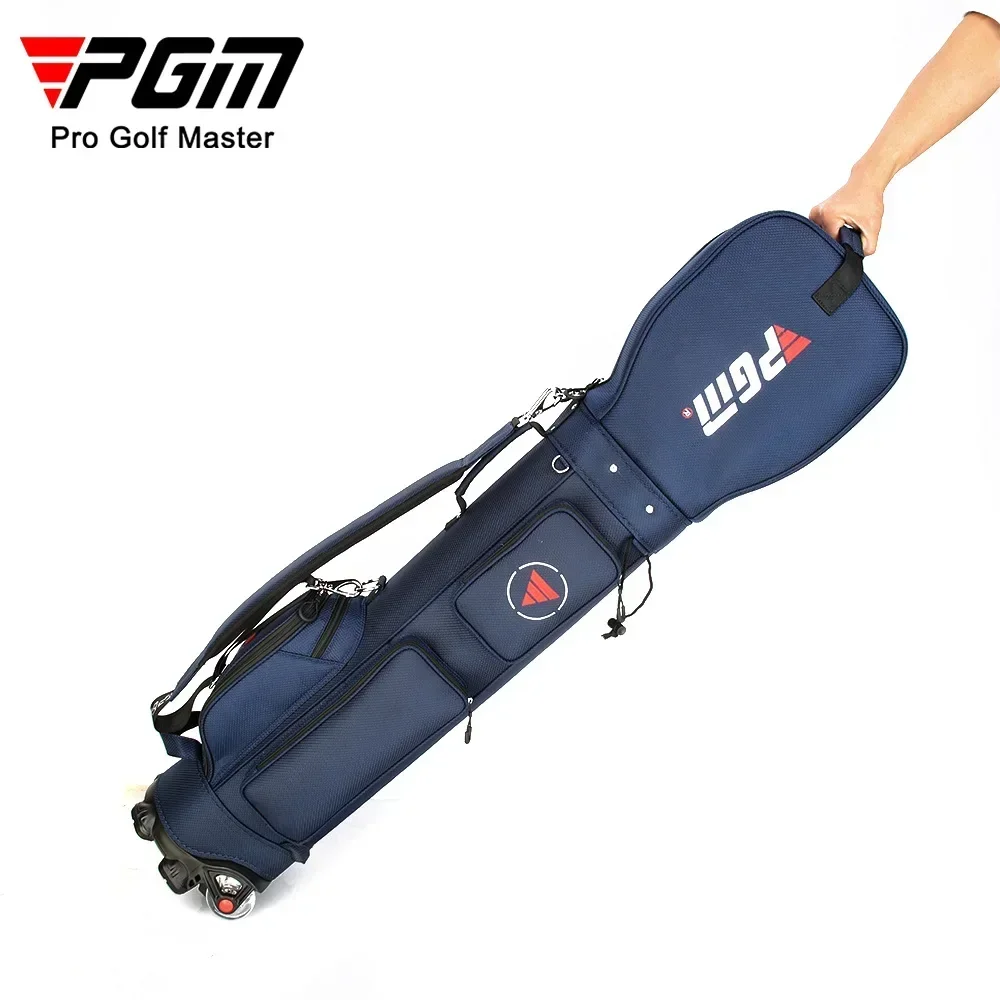 

PGM Golf Bag with Wheels Ultra-light Sport Standard Golf Large Capacity Golf Aviation Ball Storage Multifunctional QB069