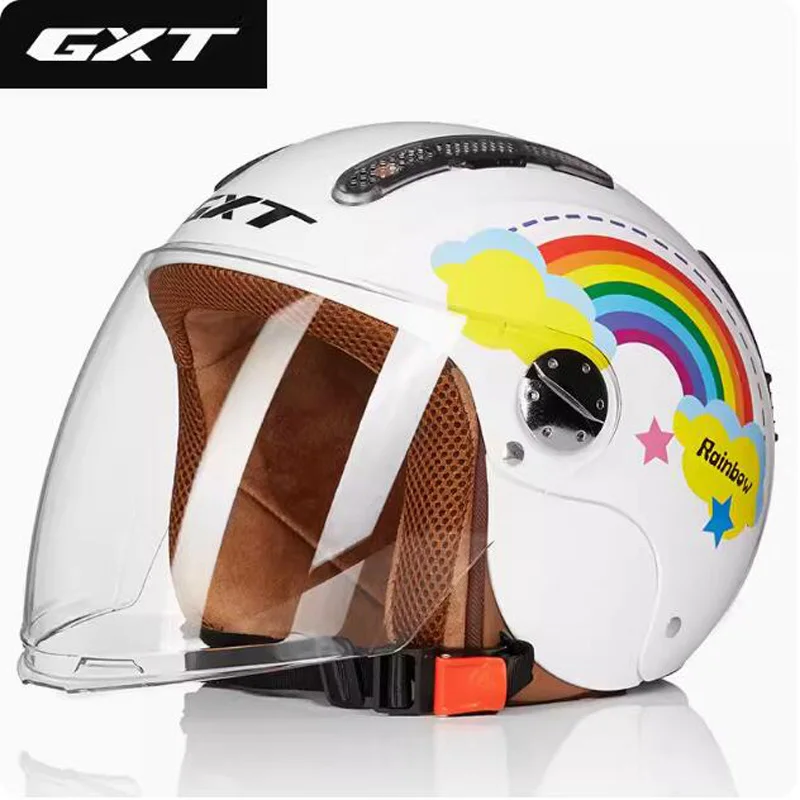 3c Certified GXT Children's Electric Bicycle Helmets Child Motorcycle Safety Helmet Boys Girls Kids Cacsco ABS Capacete Cascos