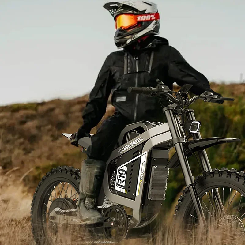 COSWHEEL R19 Electric Motorcycle 72V 40Ah 9000W Mountain Off-Road Electric Bike Adult Ebike All Terrain E-Motorcycle image 1